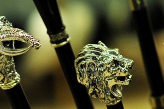 Hand-crafted umbrellas from Pasotti, a Mantova-based, family-run company
