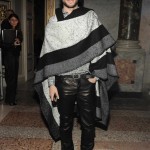 Paolo Stella wearing a Roberto Cavalli cape. Cavalli courtesy photo