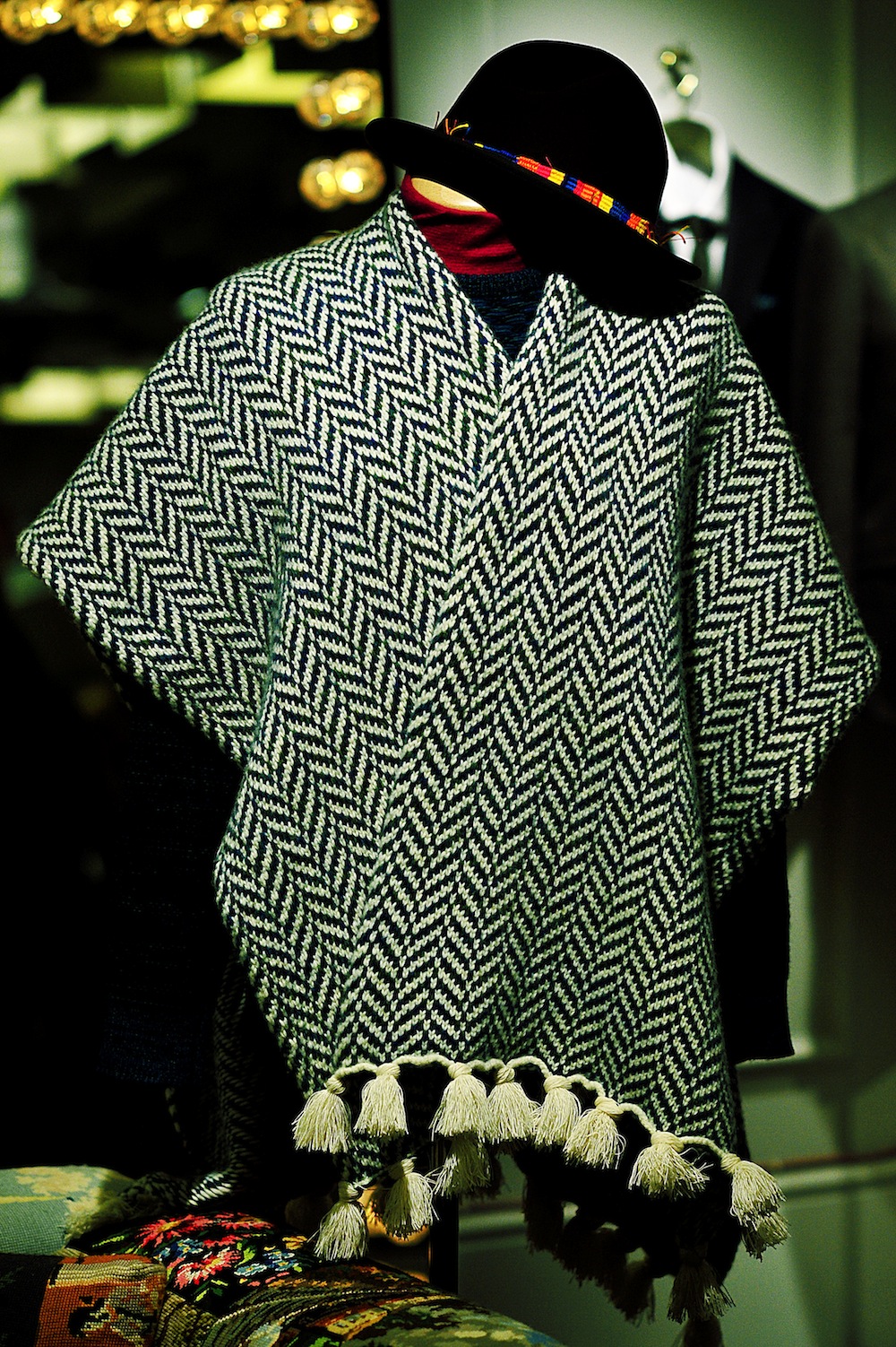 Richard James Poncho and Sombrero
Photo by Silio Danti 