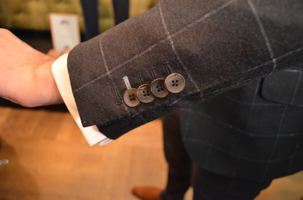 hand made horn buttons from Circle of Gentlemen