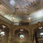The Arab Room of Porto's Palacio da Bolsa is a 19th century Moorish revival work of art