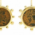 Designer Benedetta Dubini uses ancient Roman and Greek coins in her jewelry designs