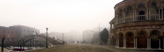Venice on a foggy day. Photo by Salvo Sportato