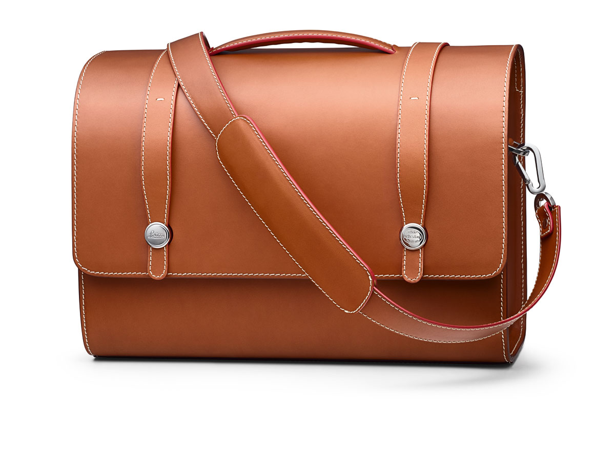 The Schedoni Leica bag 
Photo by Michael Agel