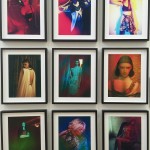 Photos on display at the New Vocabulary of Italian Fashion. Photo by Sofia Celeste