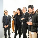 Sara Maino and Carlo Capasa at the Creative Spot opening. Photo by Salvo Sportato