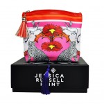 Folk Leopard makeup bag by Jessica Russell Flint