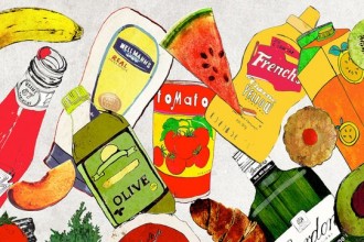 Limited Edition Groceries Print by Jessica Russell Flint