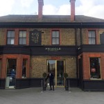 Fashion outlet Pringle of Scotland in the Hackney district.