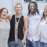 From left to right: Leila (Artisan), Carolina (CEO), Willy (Artisan Leader) and Edilma (Artisan)