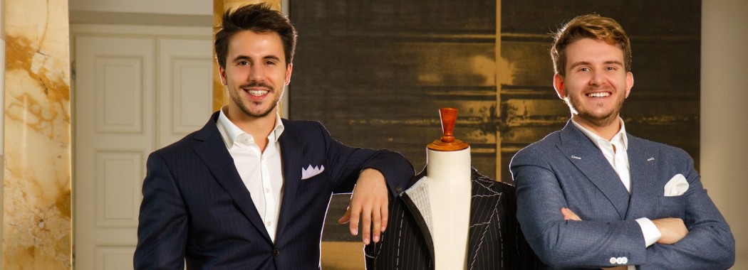 Lanieri co-founders   Riccardo Schiavotto and Simone Maggi.  Photo: GQ Italia