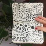 Laris Alara Kilimci's sketches drawn by hand