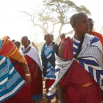 Maasai tribespeople are nomads in Tanzania