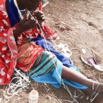 Maasai women craft Alama jewellery in Tanzania