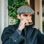 Gentleman drinking Italian caffè